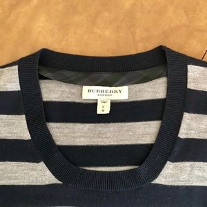 Burberry merino wool striped sweater